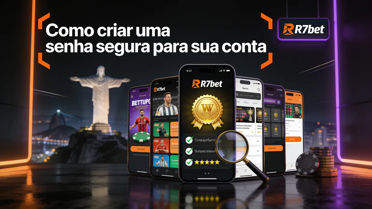 Como criar uma senha segura para sua conta: guia de r7bet para jogadores no Brasil